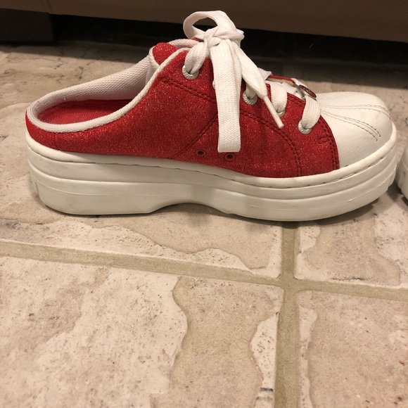 Vintage Retro Sketchers 90s White Slip On Sneakers - Picture 7 of 10